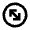 Arrow Expand Circle Alt Icon from Sharp Line - Material Pro Set