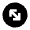 Arrow Expand Circle Alt Fill Icon from Outlined Fill - Material Pro Set