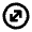 Arrow Expand Circle Icon from Outlined Line - Material Pro Set