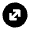 Arrow Expand Circle Fill Icon from Outlined Fill - Material Pro Set