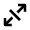 Arrow Expand Pan Fill Icon from Outlined Fill - Material Pro Set