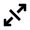 Arrow Expand Pan Icon from Material Pro Line Set