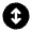 Arrow Fit To Height Circle Fill Icon from Rounded Fill - Material Pro Set