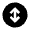 Arrow Fit To Height Circle Fill Icon from Outlined Fill - Material Pro Set