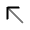 Arrow Left Up Icon from Solar Line Duotone Set