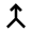 Arrow Merge Icon from Sharp Line - Material Pro Set
