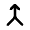 Arrow Merge Icon from Rounded Line - Material Pro Set