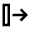 Arrow Move Right Icon from Sharp Line - Material Pro Free Set