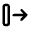 Arrow Move Right Icon from Rounded Line - Material Pro Free Set