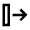 Arrow Move Right Icon from Material Pro Line Set