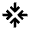 Arrow Point Center Icon from Outlined Line - Material Pro Free Set