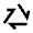 Arrow Recycling Fill Icon from Sharp Fill - Material Pro Free Set