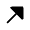 Arrow Right Up Icon from Solar Bold Set