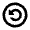 Arrow Rotate Left Circle Icon from Outlined Line - Material Pro Free Set