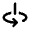 Arrow Rotate Vertical Axis Left Fill Icon from Rounded Fill - Material Pro Free Set