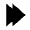 Chevron Double Right Fill Icon from Sharp Fill - Material Pro Free Set
