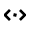 Chevron Horizontal Scroll Icon from Outlined Line - Material Pro Free Set