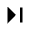 Last Page Alt Fill Icon from Outlined Fill - Material Pro Free Set