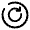 Download free Restart Circle PNG, SVG vector icon from Solar Broken set.