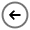 Round Arrow Left Icon from Solar Line Duotone Set