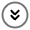 Round Double Alt Arrow Down Icon from Solar Line Duotone Set