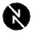 Round Transfer Diagonal Icon from Solar Bold Set
