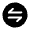 Round Transfer Horizontal Icon from Solar Bold Set