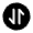 Round Transfer Vertical Icon from Solar Bold Set