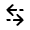 Sort Horizontal Icon from Solar Broken Set