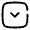 Square Alt  Arrow Down Icon from Solar Broken Set