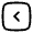 Square Alt Arrow Left Icon from Solar Linear Set