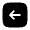 Square Arrow Left Icon from Solar Bold Set