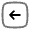 Square Arrow Left Icon from Solar Line Duotone Set