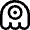 Astronomy Alien 1 Icon from Nova Line Set