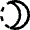 Astronomy Eclipse Icon from Nova Line Set