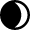 Astronomy Eclipse Icon from Nova Solid Set