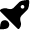 Astronomy Rocket 1 Icon from Nova Solid Set