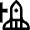 Astronomy Rocket 2 Icon from Nova Line Set