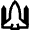Astronomy Rocket Icon from Nova Line Set