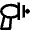 Astronomy Space Gun Icon from Nova Line Set