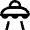 Astronomy Ufo Icon from Nova Line Set