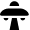 Astronomy Ufo Icon from Nova Solid Set