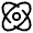 Atom Icon from Solar Broken Set