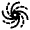Black Hole Icon from Solar Broken Set