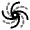 Black Hole Icon from Solar Line Duotone Set