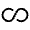 Infinity Icon from Solar Bold Set