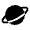 Planet Icon from Solar Bold Set