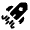Rocket 2 Icon from Solar Bold Set