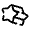 Star Angle Icon from Solar Broken Set