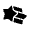 Star Angle Icon from Solar Bold Set